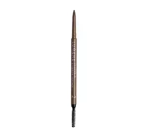LUMENE LONGWEAR EYEBROW DEFINER VEGAN AUTOMATIC BROW PENCIL 2 TAUPE 0.09G