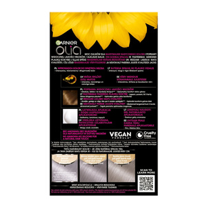 GARNIER OLIA PERMANENT HAIR COLOR NO AMMONIA 5.12 IRIDISCENT BROWN