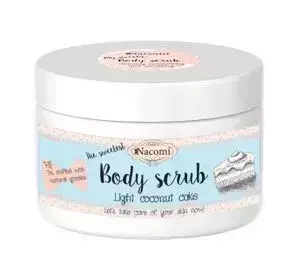 NACOMI BODY SCRUB LIGHT COCONUT CAKE
