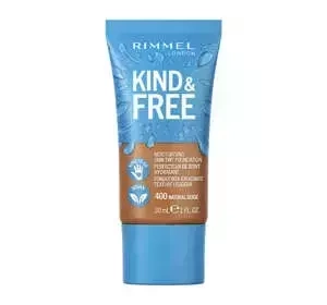 RIMMEL KIND & FREE FACE FOUNDATION 400 NATURAL BEIGE 30ML
