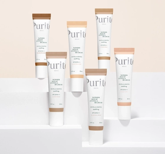 PURITO CICA CLEARING BB CREAM 21 LIGHT BEIGE 30ML