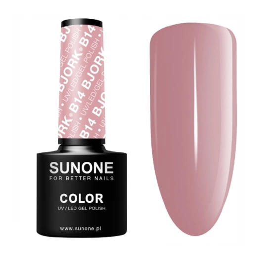 SUNONE COLOUR UV/LED GEL POLISH B14 BJORK 5ML	