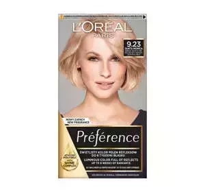 LOREAL RECITAL PREFERENCE PERMANENT HAIR DYE 9.23