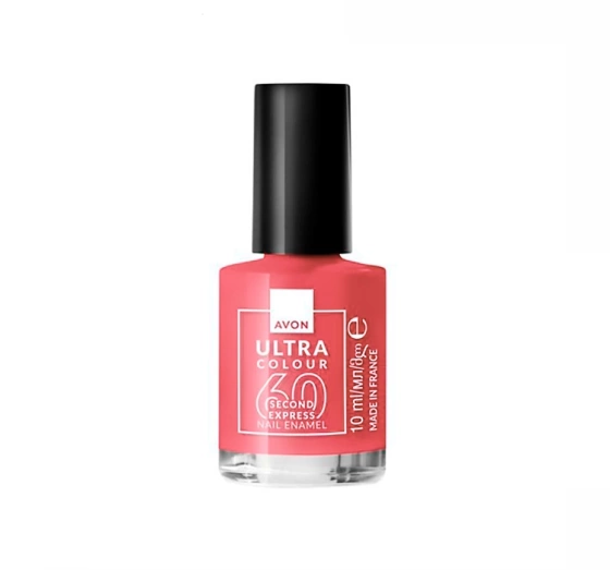 Click on photo to zoom it AVON ULTRA COLOR 60 SECOND EXPRESS QUICK DRYING NAIL ENAMEL STRAWBERRY MARGARITA 10ML