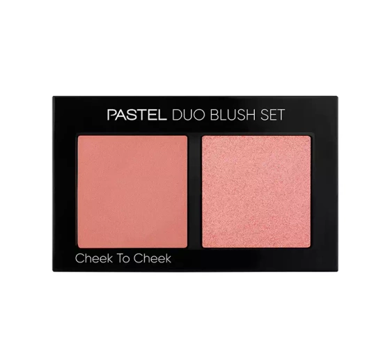 PASTEL CHEEK TO CHEEK DUO BLUSH SET 10 HOT PINK 8.6G