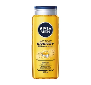 NIVEA MEN Active Energy Energising 3-in-1 Shower Gel 500ml