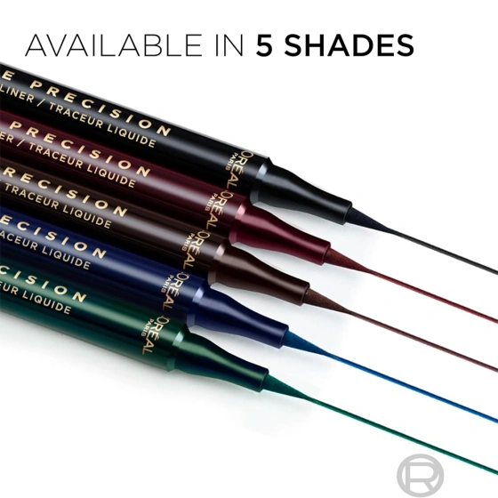 Click on photo to zoom it L'Oréal Paris Haute Precision Waterproof Liquid Eyeliner Pen 050 Burgundy Cashmere / Bordeaux Cashmere 1ml