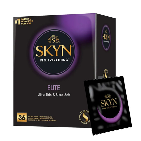 Click on photo to zoom it SKYN ELITE NON-LATEX CONDOMS 36 PCS