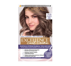 LOREAL EXCELLENCE COOL CREME 7.11 ULTRA ASH BLONDE