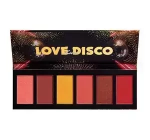 NYX PROFESSIONAL MAKEUP LOVE LUST DISCO ROSE PALETTE 01 VANITY LOVES COMPANY 30G