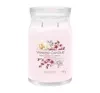 YANKEE CANDLE SIGNATURE SCENTED CANDLE PINK CHERRY & VANILLA  567G