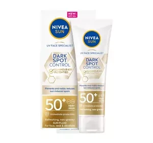 NIVEA SUN DARK SPOT CONTROL LUMINOUS630 SUN PROTECTION FACTOR SPF 50+ 40ML