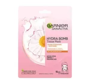 GARNIER SKIN NATURALS SHEET MASK WITH CHAMOMILE EXTRACT 28G