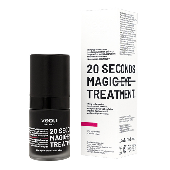 VEOLI BOTANICA 20 SECONDS MAGIC EYE TREATMENT SERUM FOR EYE AREA15ML 