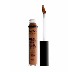 NYX PROFESSIONAL MAKEUP CAN'T STOP WON'T STOP CONCEALER 17 CAPPUCCINO 3.5ML