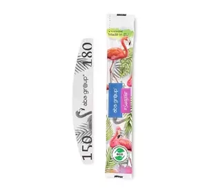 ABA Group Standard Half-Moon Nail File 150/180 Foil Pack
