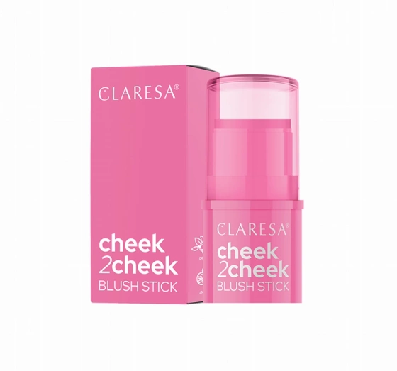 CLARESA CHEEK2CHEEK BLUSH STICK 01 CANDY PINK 6G