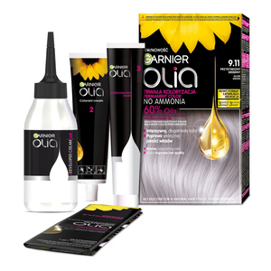 GARNIER OLIA PERMANENT HAIR COLOR NO AMMONIA 5.12 IRIDISCENT BROWN