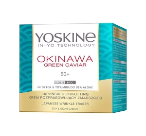 YOSKINE OKINAWA GREEN CAVIAR ANTI-WRINKLE DAY AND NIGHT CREAM 50+ 50ML