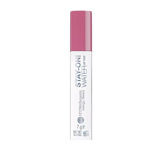 BELL HYPOALLERGENIC STAY-ON WATER LIP TINT LIPSTICK 03 BERRY BLAST  7G