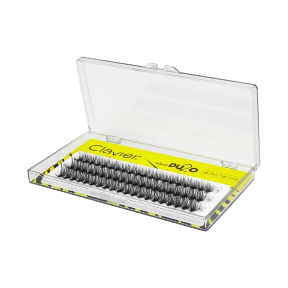 Clavier Natural Du2o Mix Lash Clusters 8/10/12 Mm