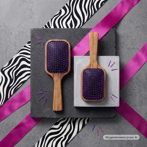 Anwen Wooden Paddle Brush for Thick and Long Hair