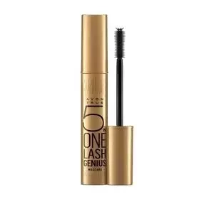 AVON 5 IN ONE LASH GENIUS MASCARA BROWN BLACK 10ML