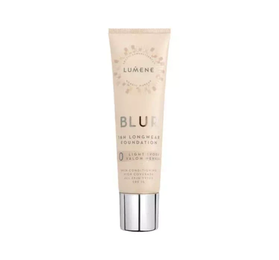 LUMENE BLUR FOUNDATION SMOOTHING FOUNDATION 0 LIGHT IVORY 30ML