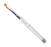 CLAVIER ROUND GEL BRUSH WITH BLACK ZIRCONIA SIZE 06