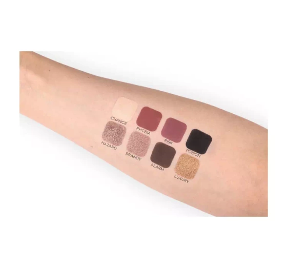PIERRE RENE EYESHADOW PALETTE DANGEROUS 8 x 1.3G