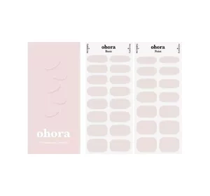 OHORA SEMI-CURED GEL STRIPS CREAM LIGHT