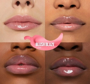 MAYBELLINE LIFTER PLUMP LIP GLOSS 001 BLUSH BLAZE 5.4ML 