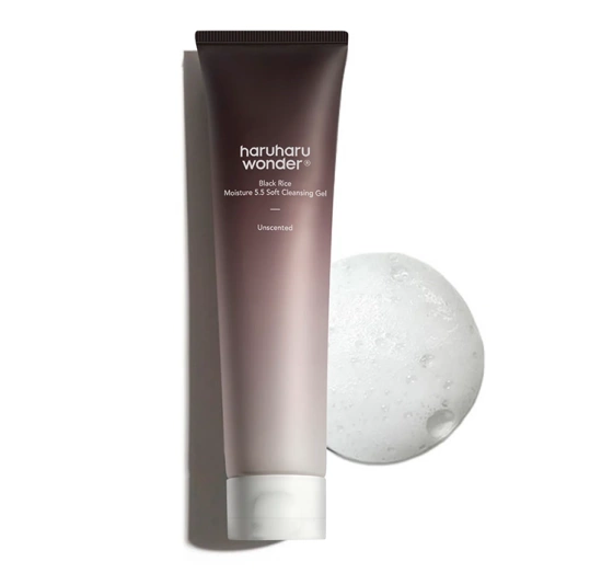 Haruharu Wonder Black Rice Moisture 5.5 Soft Cleansing Gel 100ml