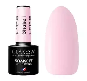 CLARESA SOAK OFF UV HYBRID NAIL POLISH SHAKE 1 5ML