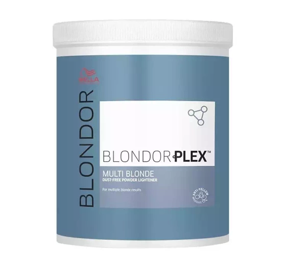 WELLA PROFESSIONALS BLONDOR PLEX DUST-FREE POWDER HAIR LIGHTENER 800G