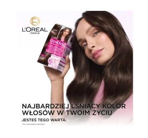 LOREAL CASTING CREME GLOSS SEMI PERMANENT HAIR DYE 535 CHOCOLATE FONDANT