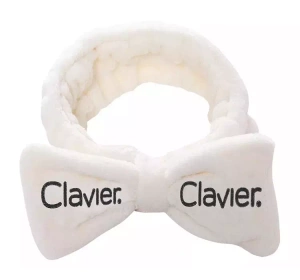 CLAVIER TERRY BOW HAIRBAND