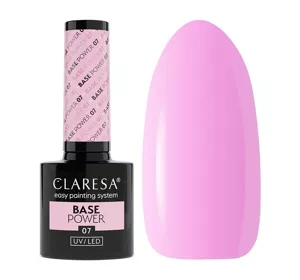 CLARESA BASE POWER UV/LED BASE COAT 07 5G