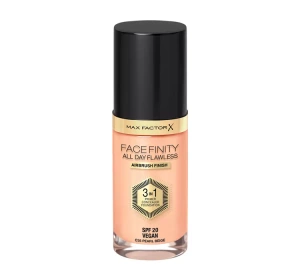 MAX FACTOR FACEFINITY ALL DAY FLAWLESS 3IN1 VEGAN FOUNDATION C35 PEARL BEIGE 30ML 