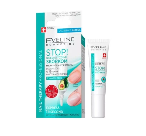 EVELINE CREAM GEL FOR REMOVING CUTICLES WITH AVOCADO 12ML