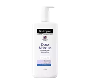 Neutrogena Deep Moisture Hypoallergenic Body Lotion 400ml