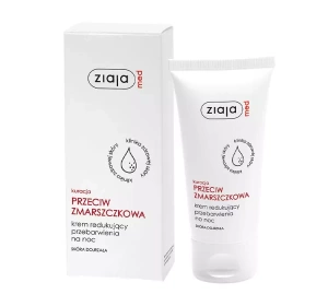 ZIAJA MED ANTI-WRINKLE TREATMENT NIGHT CREAM BRIGHTENING 50ML