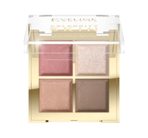 Eveline Cosmetics Celebrity Skin 4-in-1 Baked Multi-Purpose Face Contouring Palette 16g