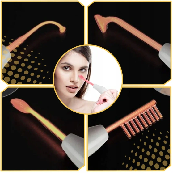 Click on photo to zoom it Darsonval Facial, Body and Head Skin Care Device + 4 Electrodes U035