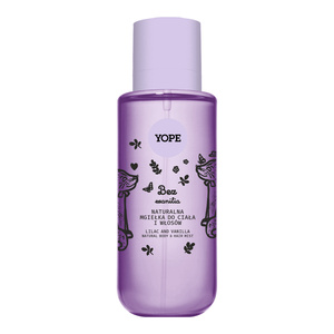 Yope Lilac and Vanilla Natural Body and Hair Mist 200ml