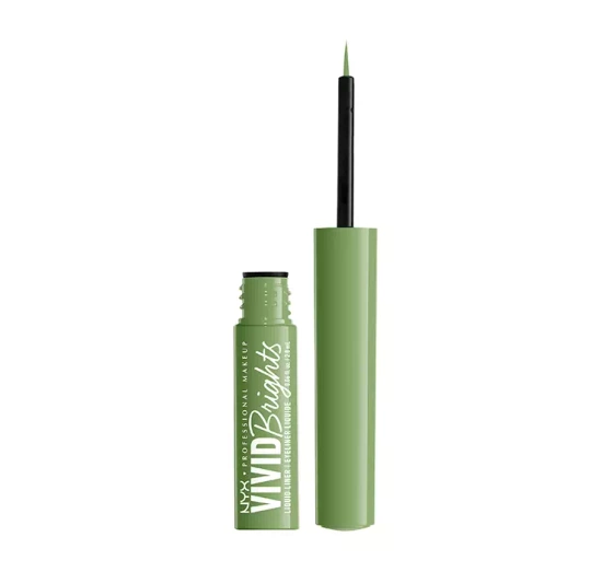 NYX PROFESSIONAL MAKEUP VIVID BRIGHTS LIQUID EYELINER 02 GHOSTED GREEN 2ML 