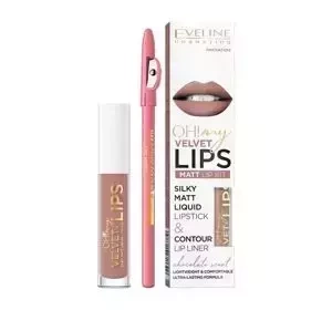 EVELINE OH! MY VELVET LIPS KIT 11 COOKIE MILKSHAKE