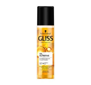 GLISS OIL NUTRITIVE EXPRESS CONDITIONER FOR STRAWY AND STRAINED HAIR 200ML 
