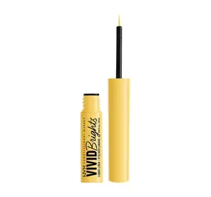 NYX PROFESSIONAL MAKEUP VIVID BRIGHTS LIQUID EYELINER 03 HAD ME AT YELLOW 2ML