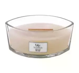 WOODWICK MEDIUM JAR CANDLE SCENTED CANDLE WHITE HONEY 453.6G